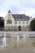 Fountain in front of the Dortmund-Aplerbeck district administration office