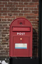 Danish Post Office letterbox