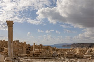 Excavation site of the ancient city of Kourion