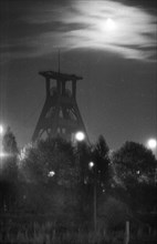 The Ruhr area with photographic impressions in the years from 1965 to 1970. The moon of Wanne-Eickel