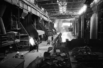 The production of steel products