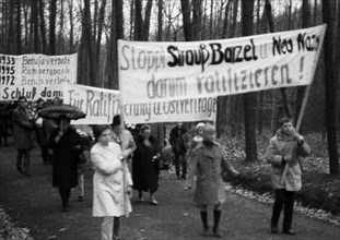 A march by Nazi opponents in the Rombergpark in Dortmund on 31 March 1972 was dedicated to honouring Nazi victims and the then-current policy of keeping Germany