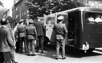 Police action against communists prior to the founding of the German Communist Party