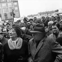 The Congress Emergency of Democracy was a first significant manifestation of the trade unions and other democratic forces against the emergency laws on 30. 10. 1966 at the Roemer in Frankfurt/M. Ernst...