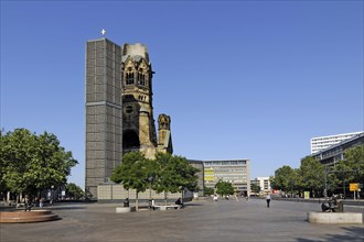 Breitscheidplatz with Kaiser Wilhelm Memorial Church