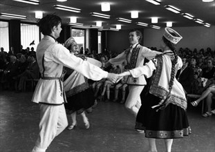 The traditional culture days of the city of Dortmund - here on 14. 5. 1973 in Dortmund - were this year dominated by the USSR
