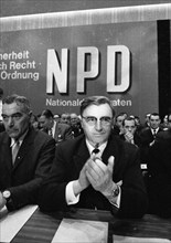 The party congress of the radical right-wing NPD