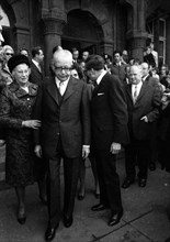 The visit of Federal President Gustav Heinemann and his woman Hilda to Paderborn on 9 March 1972 was to the city