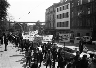 The focus of the May Day demonstrations of the German Federation of Trade Unions