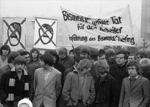 The NPD's right-wing radical action Resistance was a nationwide response to Willy Brandt's 1970 policy of understanding with the East