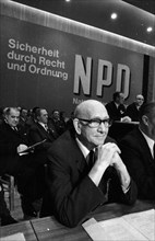 The party congress of the radical right-wing NPD