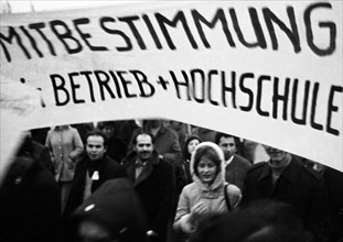 The dismissal of workers at the Mannesmann factory after a spontaneous strike not led by the union provoked protests by Mannesmann workers in Duisburg and other locations on 7 November 1973 and solida...