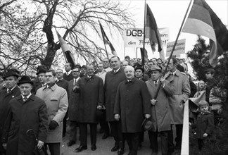 May Day demonstrations of the German Trade Union Confederation