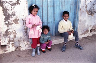 Tunisia. Land and people in and near Monastir on 21. 3. 1989
