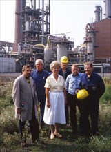 Ruhr area. Works council of a chemical company. ca. 1987 8