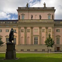 State Opera House Unter den Linden with Bebelplatz and Bluecher Monument