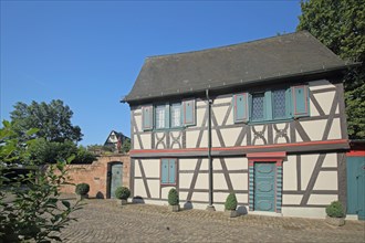 Half-timbered house in Burgstrasse
