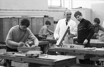 Theory and practice in 1965 at a vocational school in Bochum