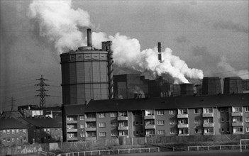 Negative highlights in the Ruhr area in the years 1965 to 1971