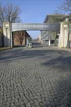 Main entrance to the film studios in Potsdam Babelsberg