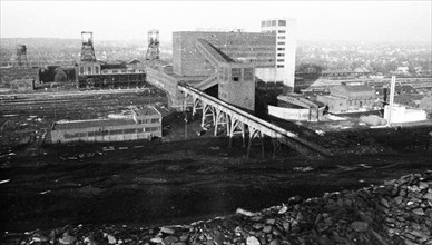 The Graf Moltke 3/4 colliery in Gladbbeck in the Ruhr area