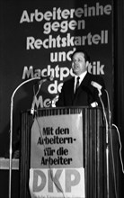 A conference of the German Communist Party