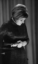 The GDR interpreter Gisela May