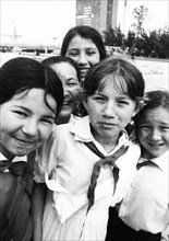 Impressions from the USSR 1972. . Schoolchildren
