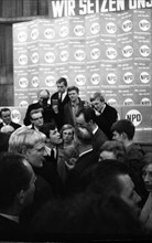 Election campaign for the 1966 Bundestag elections of the parties