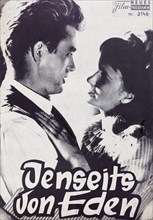 Movie Jenseits von Eden with James Dean from 1955