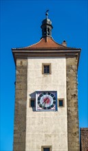 Siebersturm with tower clock