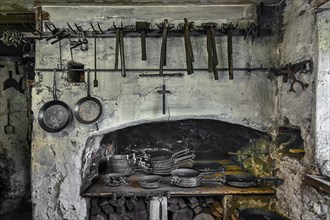 Forged iron pans and tools