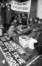 The hunger strike by students at the University of Applied Sciences in Dortmund in 1966 was directed against changes to the Higher Education Framework Act