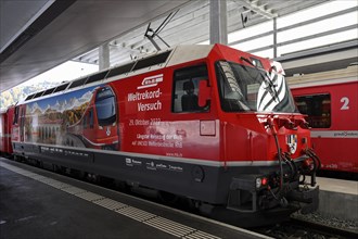 Passenger train RHB Rhaetische Bahn
