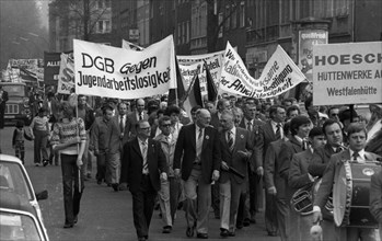 May Day demonstrations of the German Trade Union Federation