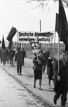 The 1964 Easter March led by the Campaign for Disarmament