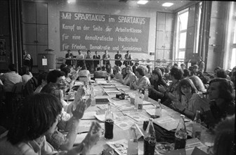 The student congress of the DKP-affiliated student federation MSB Spartakus on 20. 5. 1971 took place in Bonn