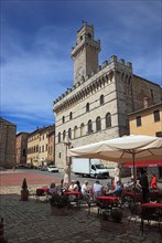 In the old town of Montepulciano