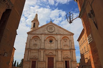In the old town of Pienza