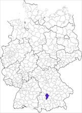 Landkreis Aichach-Friedberg in Bavaria
