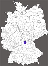 Hassberge district