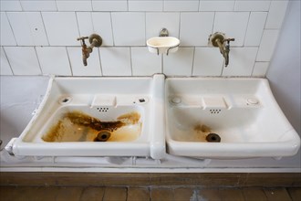 Two dirty sinks