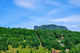 Picturesque view of the Lilienstein