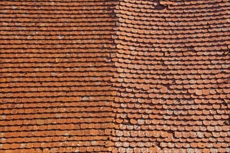 Plain tile roof panels