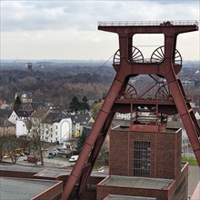 View of the winding tower from the viewing platform