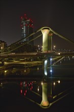 The raftsman bridge and the European Central Bank ECB