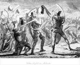 Gideon raids the Midianites