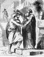 Samuel anoints Saul