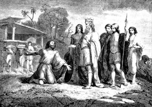 The Tebsite Arasna offers King David his threshing floor