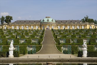 Sanssouci Palace with Sanssouci Park